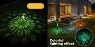 Dekorative Solar-Landschaftsleuchten LED-Boden-RGB-Gartenhofleuchte
