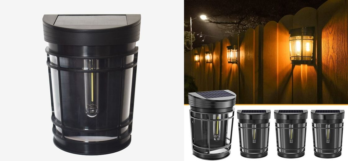 Dekorative Landschaftssolargarten beleuchtet wasserdichte umgebende Wandleuchte LED im Freien