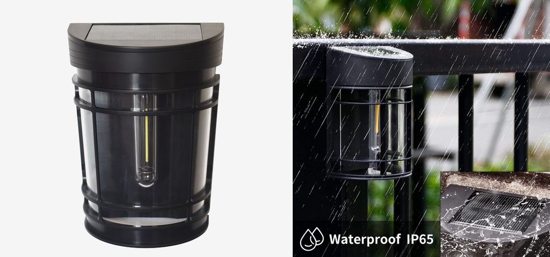 Patent-Entwurfssolargarten beleuchtet wasserdichte Weinlesewandleuchte LED im Freien