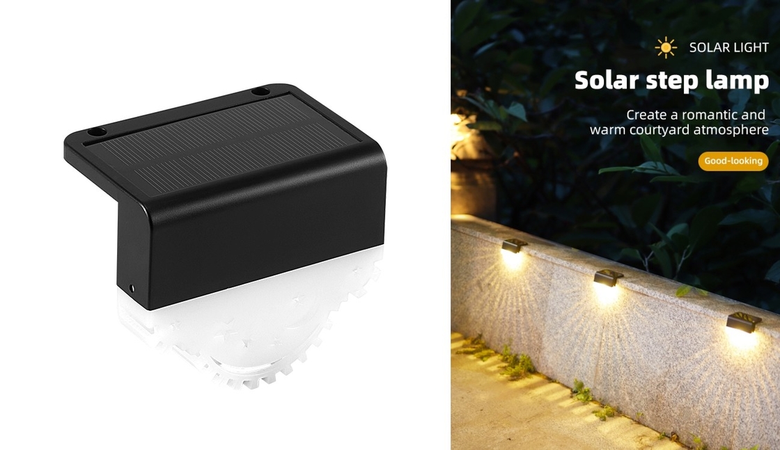 Beleuchtet wasserdichter Solargarten IP65 Minidekorzaunlicht im Freien für Parktreppe