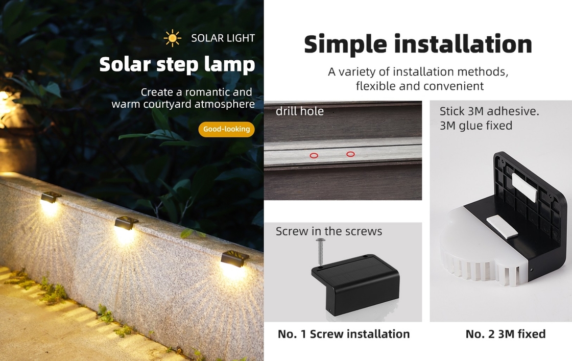 Dekorative Linie Gartenlicht des Zauns LED Lichteffektder solarzaunlichter im Freien