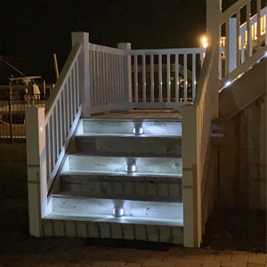 Aluminium Solar Dock Lichtschraube Installation 7,1 X 5,3 X 4,3 Zoll