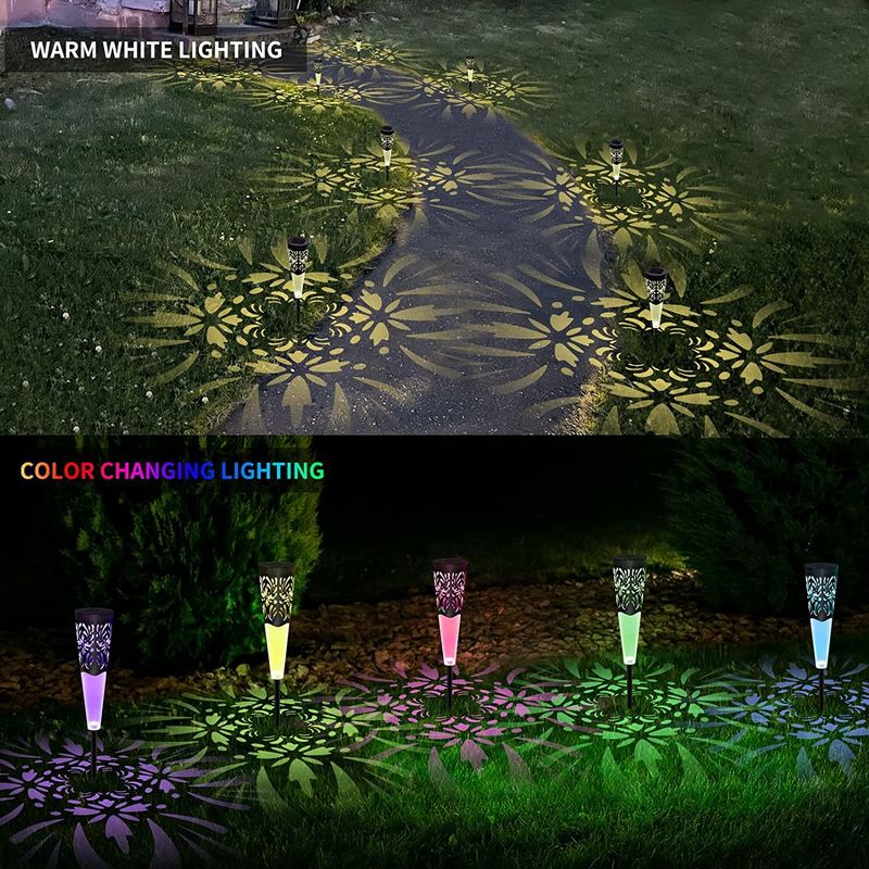 Dekorative angetriebene Solarbeleuchtung im Freien Constant Landscape Path For Lawn RGB