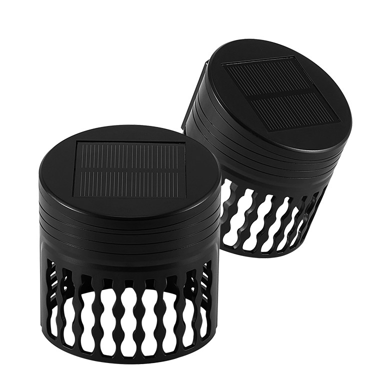 Wasserdichtes Garten solarbetriebenes Zaun Lichter Außenhof Decklicht für Patio Rasen