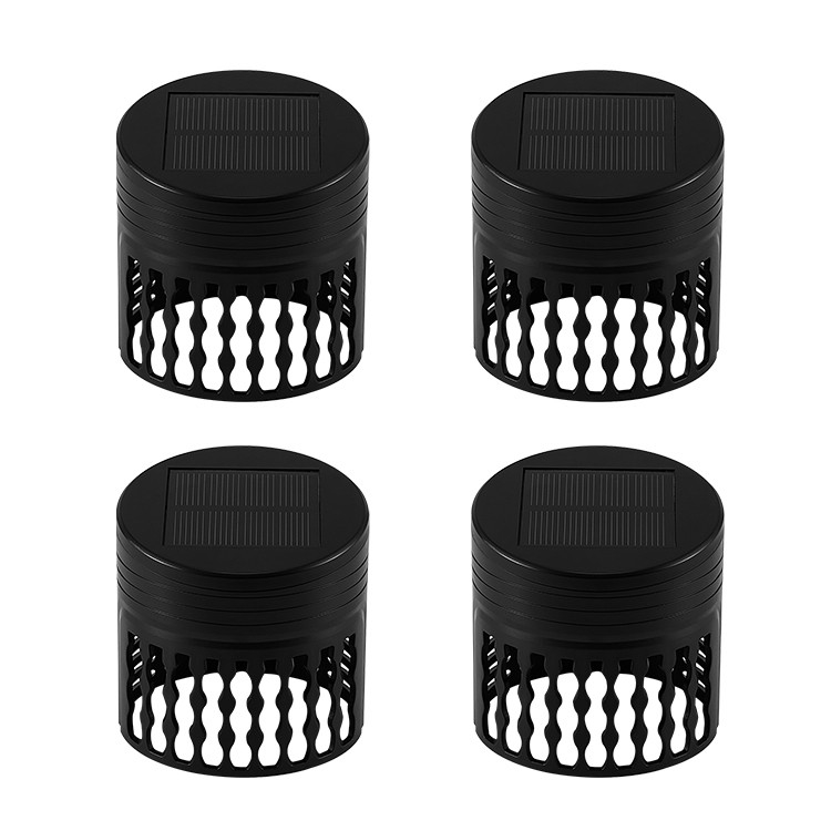Wasserdichtes Garten solarbetriebenes Zaun Lichter Außenhof Decklicht für Patio Rasen