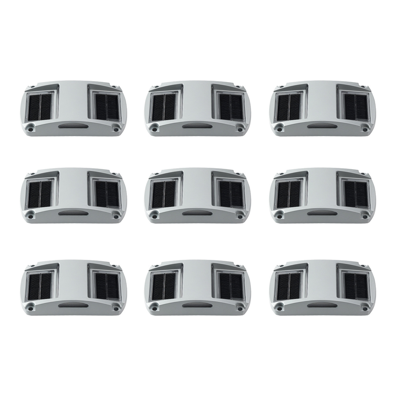 Dauerhafte Solar-Gartengrundleuchten IP68 Außenwasserdicht LED-Deckleuchten für Auffahrt
