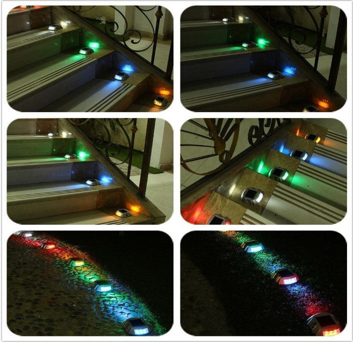 Pferdeform Außenwasserdicht Garten Rasenfläche Deck Licht Auffahrt Dock Straßensicherheit Solarstrom-Bodenlampe