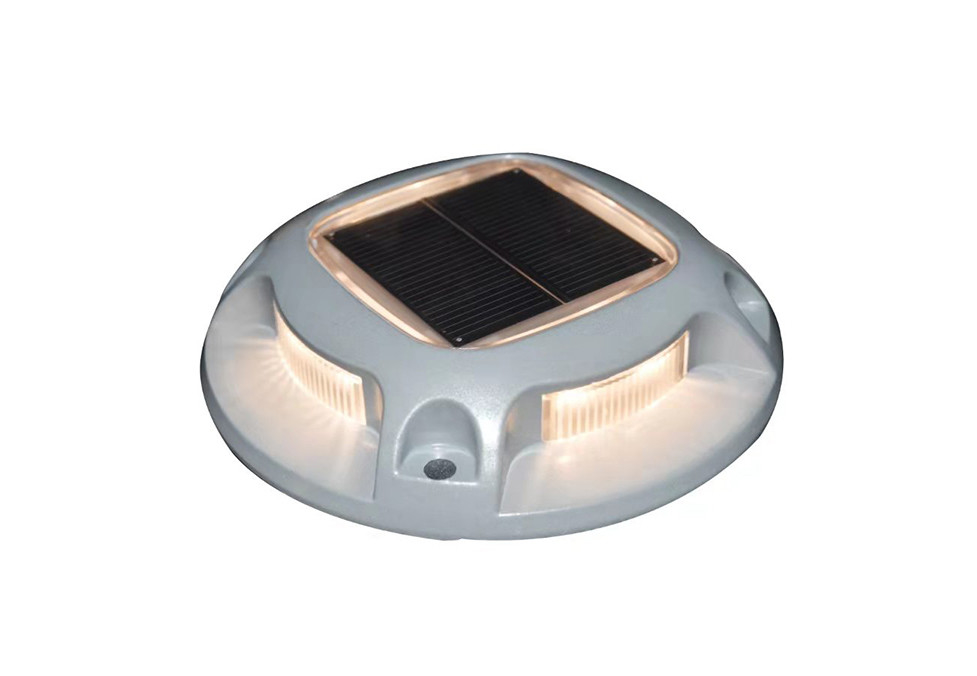 Außen-LED-Solar-Auffahrt-Dock-Lampen Warn-Schritt-Lampen für Bürgersteig Garten-Weg Hof
