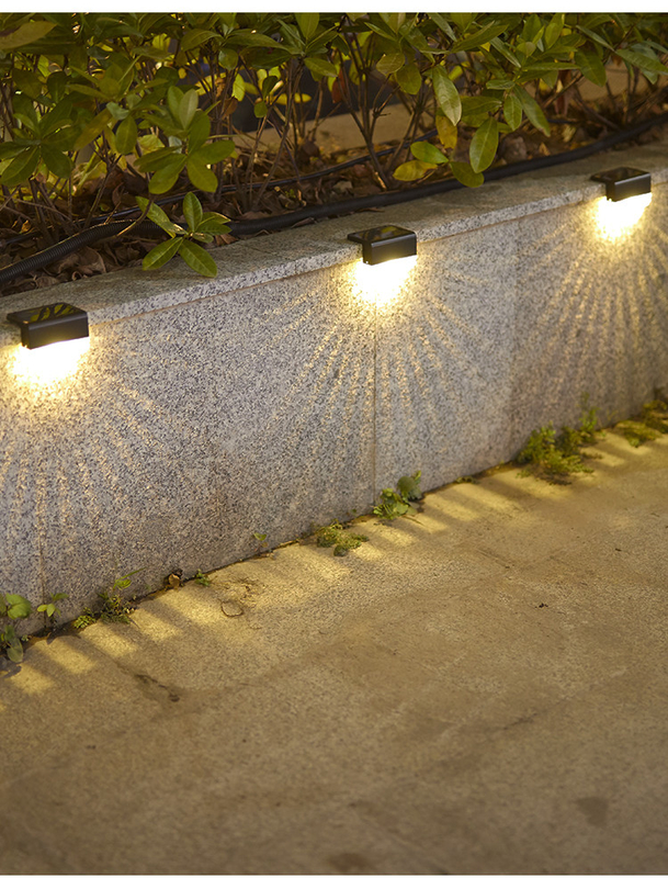 Dekoratives Solarzaun Landschaftsbeleuchtung Solar Gartenlicht Für Gartenweg Hof Platz