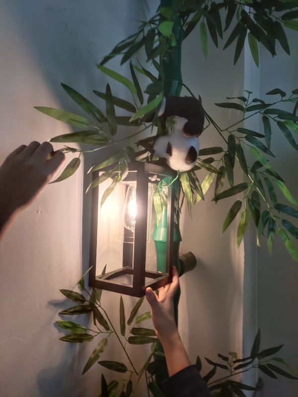 Außen-Dekorativ Solarwandlicht Garten Tor Lampe Für Rasenfläche Patio
