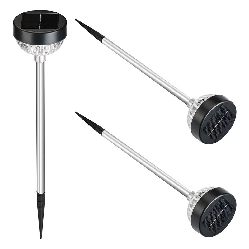 IP65 Wasserdicht ABS PC LED Solargartenleuchten mit 100LM Lichtstärke / 600mAh Batteriekapazität