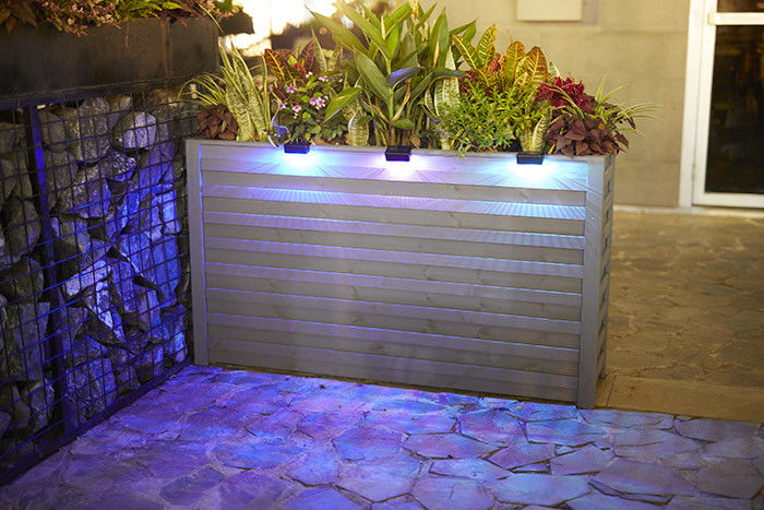 IP67 Wasserdicht Solar Led Dock Lights Led Deck Lamp für Schritt Bürgersteig Treppe Garten Boden Weg