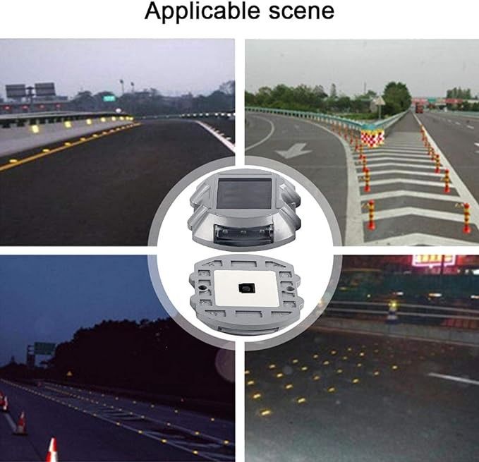 Solar-Dock-Licht LED Solarbetrieben 2V Spannung Einfache Schraubeninstallation für helle Dockbeleuchtung