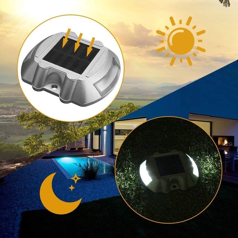 LED-Aluminium-Solarlicht-Set Leichtbau aus Aluminium für einfache Schraubeninstallation