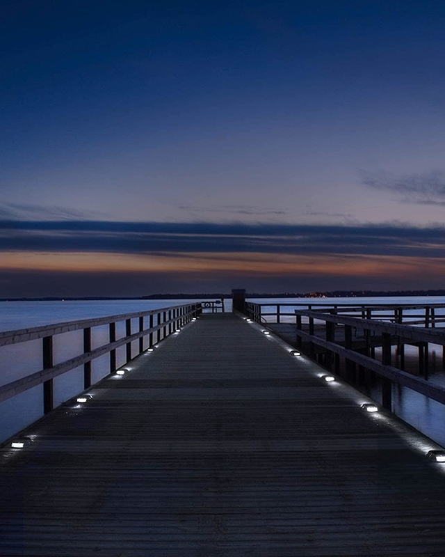 Aluminium-LED-Solar-Dock-Licht Weißglühen Industriegrad 2V Spannung
