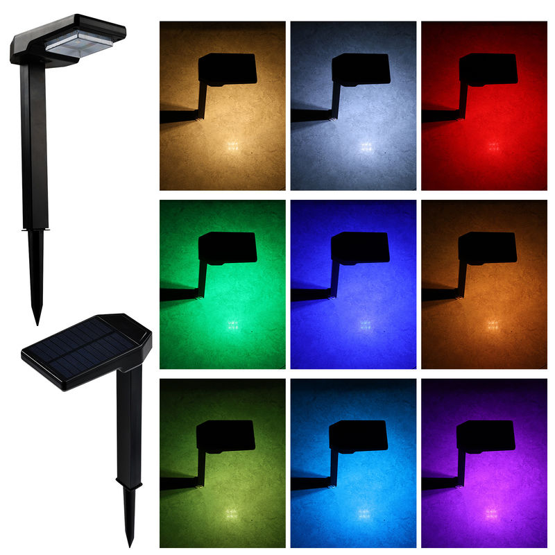 Steady/Breathing Light Modus Außen Solargartenleuchten für 4-6 Stunden Ladezeit