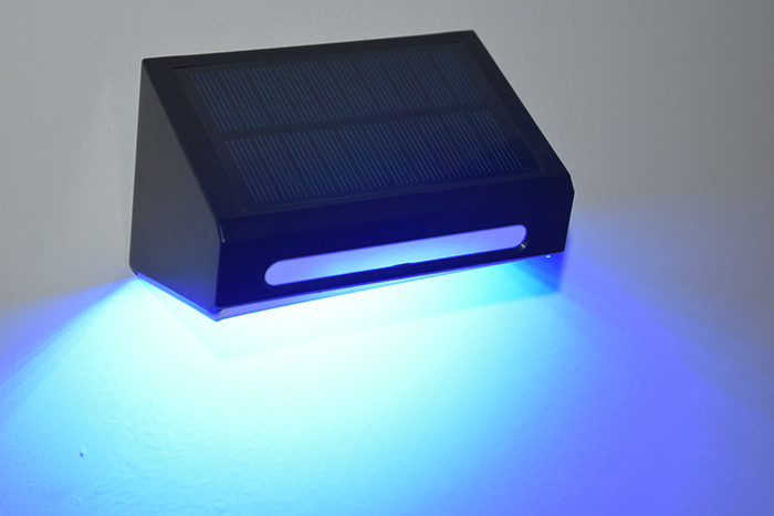 Außen Solarwandlicht Wasserdichtes LED-Licht Solarstrom-Gärtenlicht Für Patio-Hofdekoration