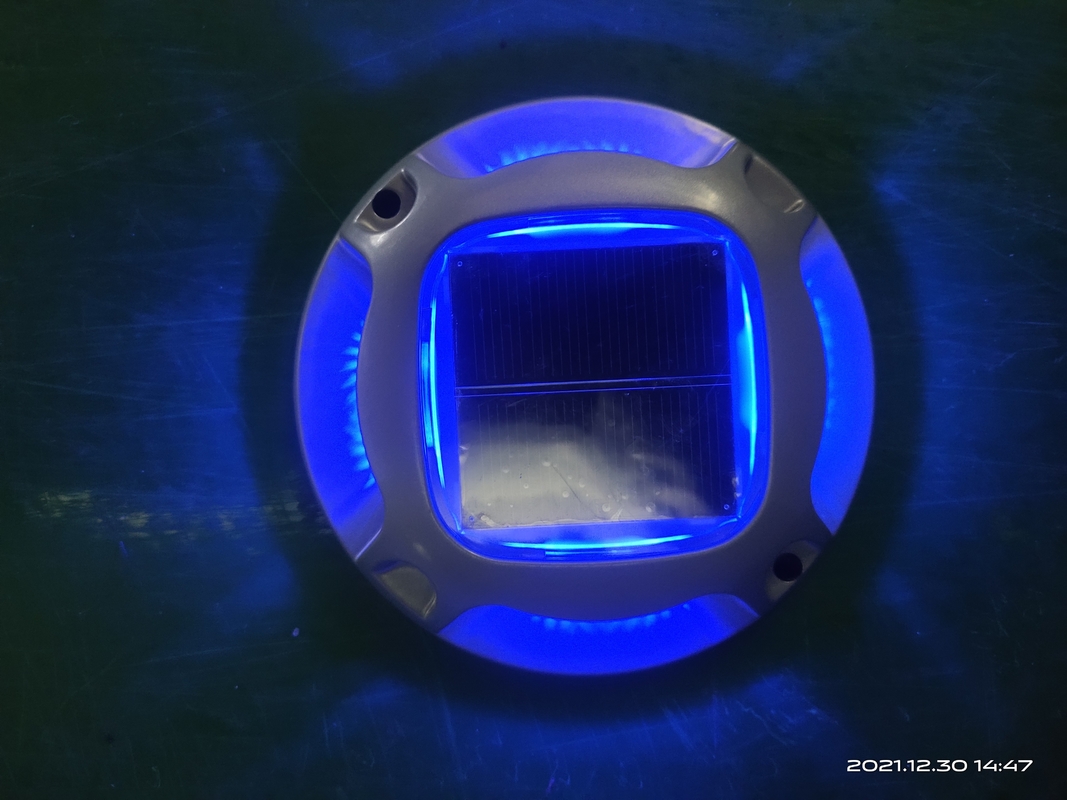 Aluminium Solar Dock Light LED Warm Weiß 20 Lumens Helligkeit Leichtgewicht für eine einfache Installation
