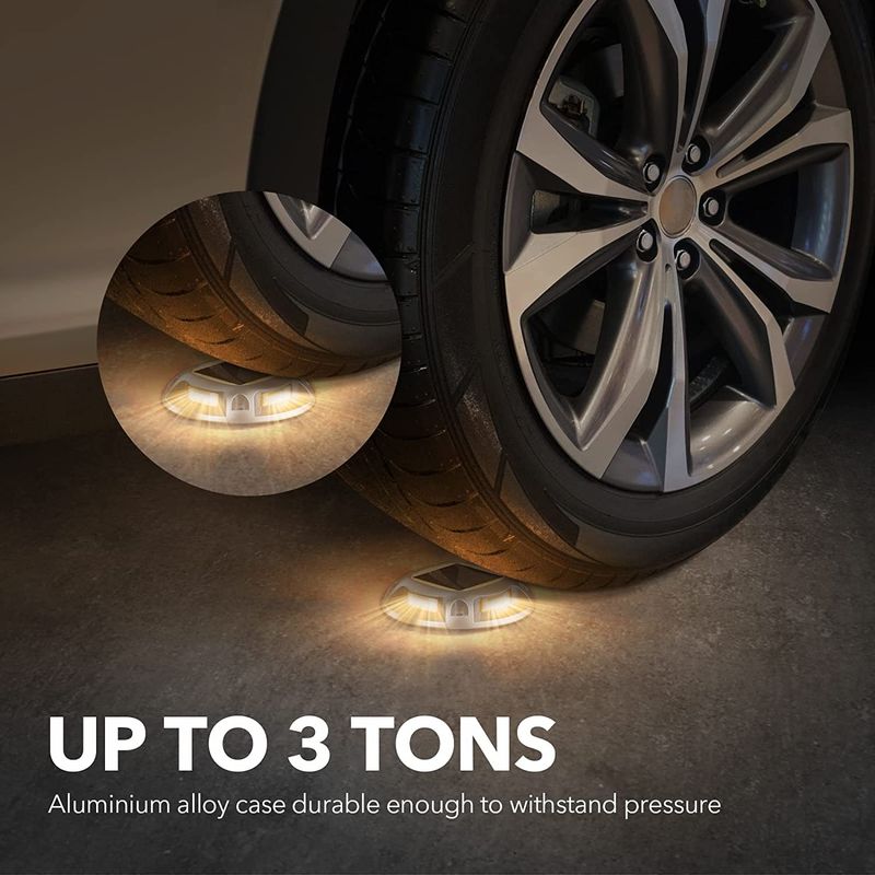 20 Lumens Solardocklicht 150g Gewicht IP68 Wasserdicht Schraubeninstallation LED-Lichtquelle