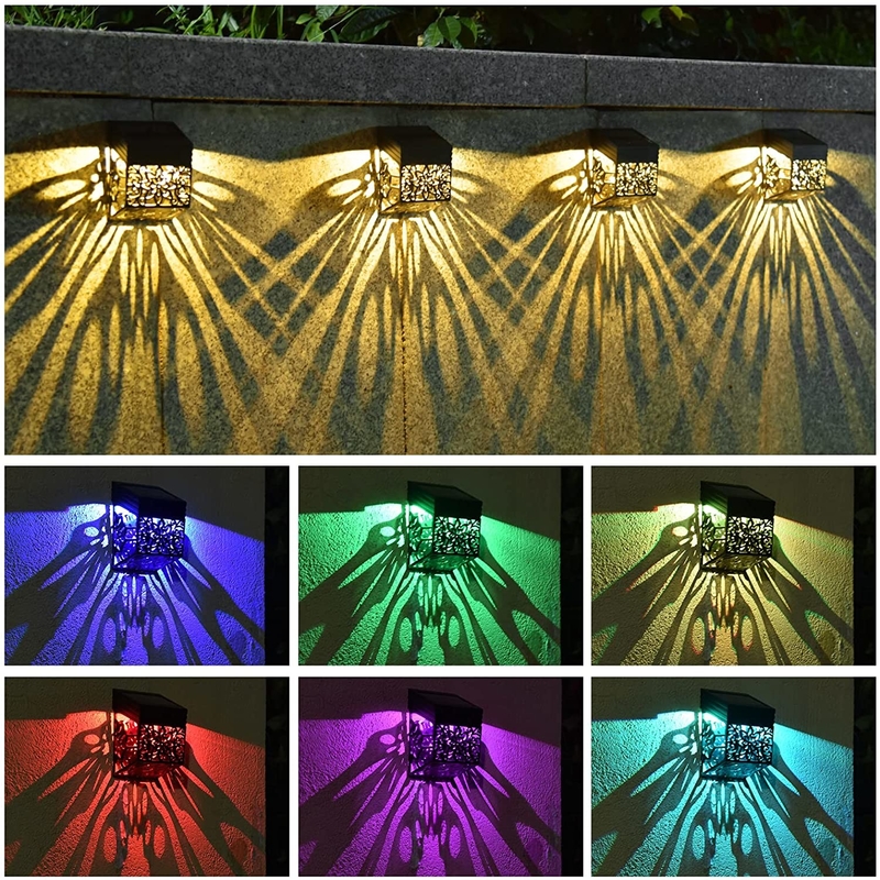 Außenwasserdichte Solargartenleuchten Dekoration Solarwandlampe Für Park Terrasse