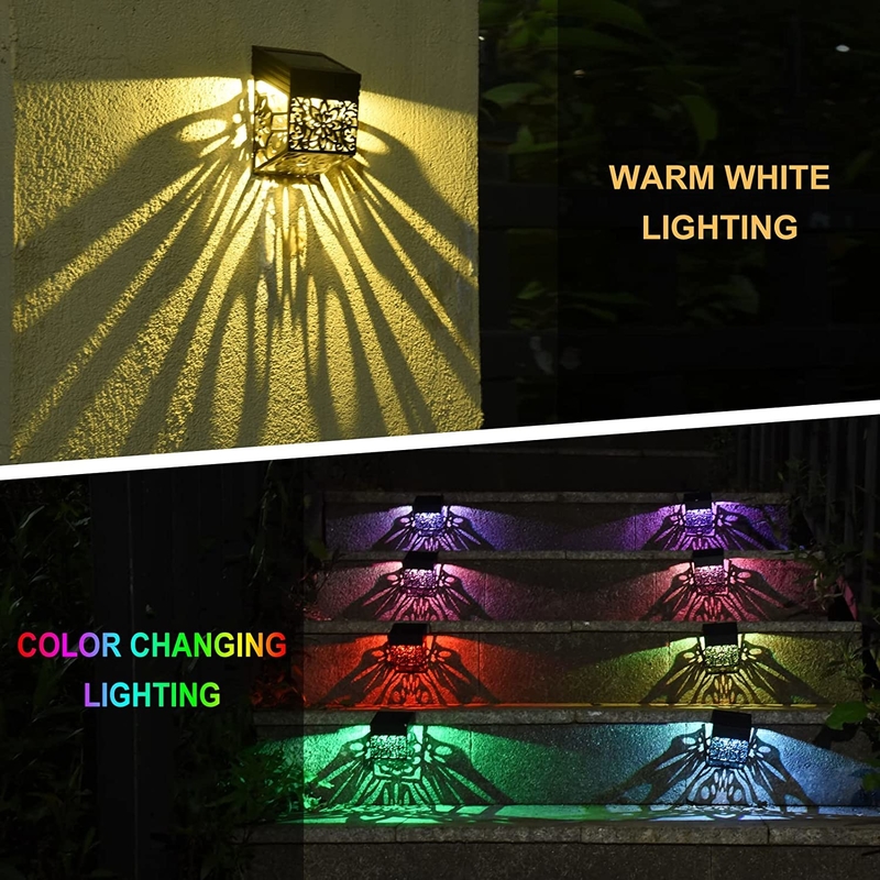 Außenwasserdichte Solargartenleuchten Dekoration Solarwandlampe Für Park Terrasse