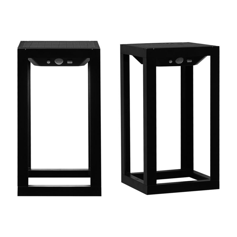 Außen-Wasserdichte Bewegungssensor Solarwandleuchten Solar Gartenzaun Licht für Patio