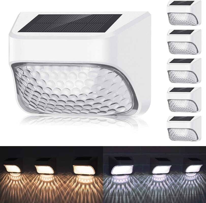 IP65 wasserdichtes Solarzaunlicht mit warmer weißer RGB-Lichtfarbe