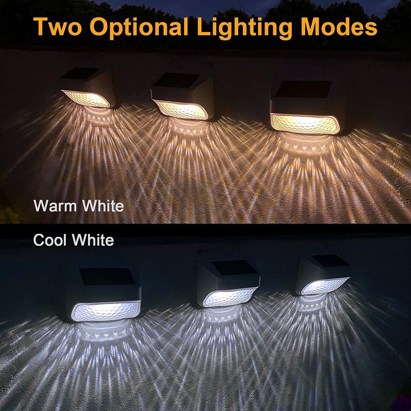 Solar-Fensterlicht LED Außenwasserdicht Innenhof Wandlicht Dekorationsgartenlicht