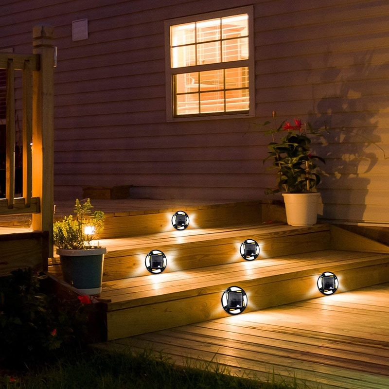 Außen Solarlampe Boden Solar Deck Licht Dock Licht für Patio