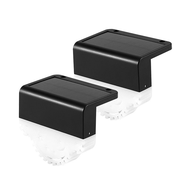 Außenwasserdichtes Solargartenzaunlicht Mehrfarbige Solar-Led-Tor-Säulenlicht für den Garten