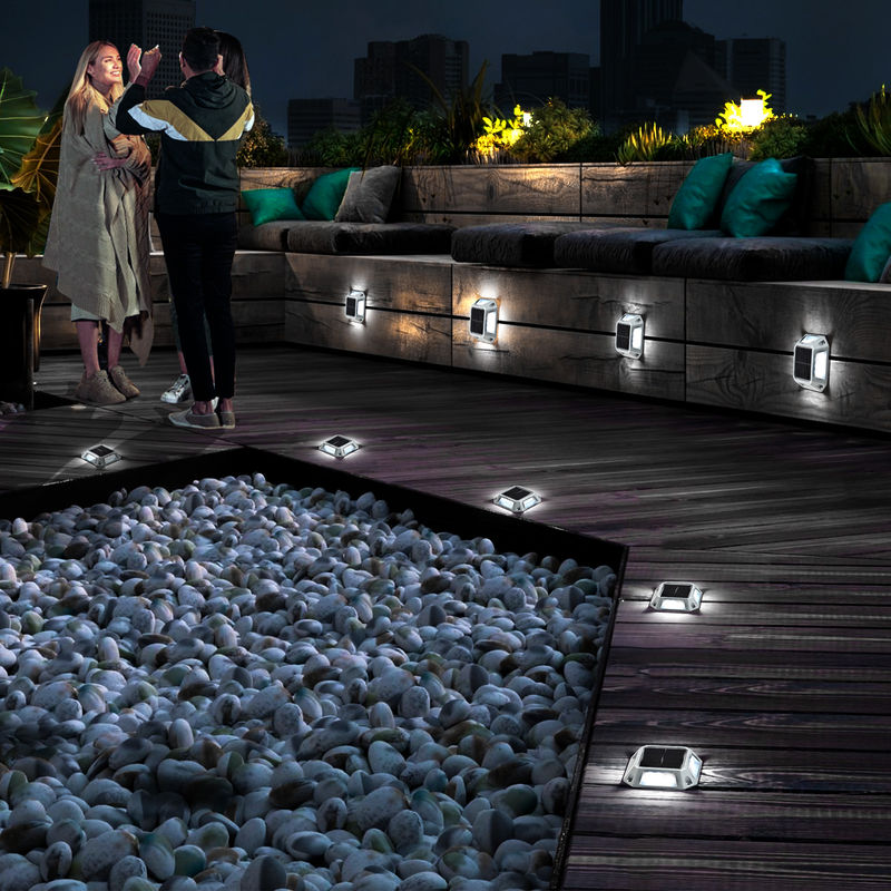 Solar-Dock-Licht 20 Lumens Warmweiß/Kaltweiß 2V Solarbeleuchtung Gewicht 215g