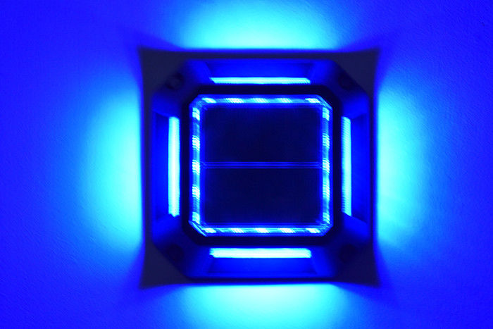 IP67 wasserdichtes Solardeck im Außenbereich Sicherheitslicht Treppe Treppe Garten Bodenweg Docklicht