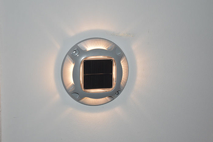 Außen-LED-Solar-Auffahrt-Dock-Lampen Warn-Schritt-Lampen für Bürgersteig Garten-Weg Hof