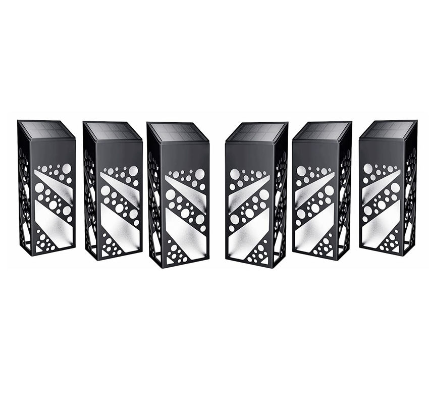 Wasserdichtes Solar-LED-Gartenlicht Dekoratives Solarzaunlicht Für Hofpatio