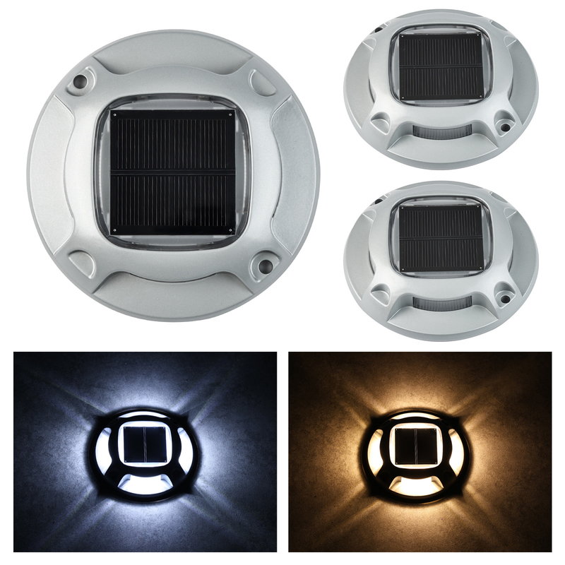 Energieeinsparende Solardecklicht Aluminium PC Material Weiße Farbe 20 Stunden Arbeitszeit