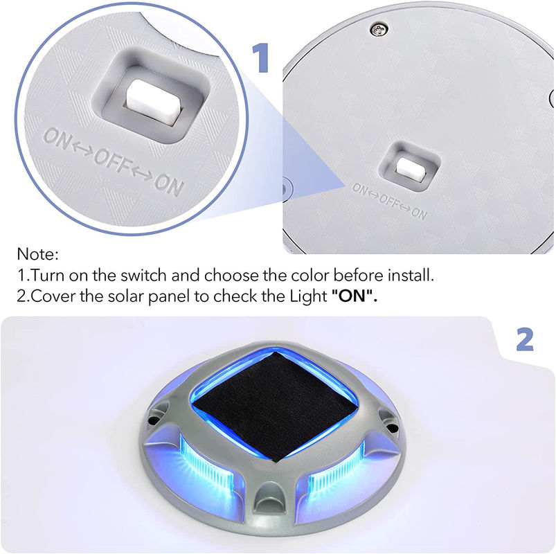 600mAh Batteriekapazität Außenlicht Solarstrom für Wandinstallation