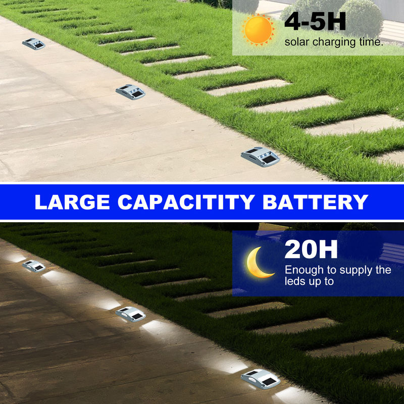 IP68 wasserdichtes Aluminium Solarlichtpaket 150 g Gewicht 20-60.C Arbeitstemperatur