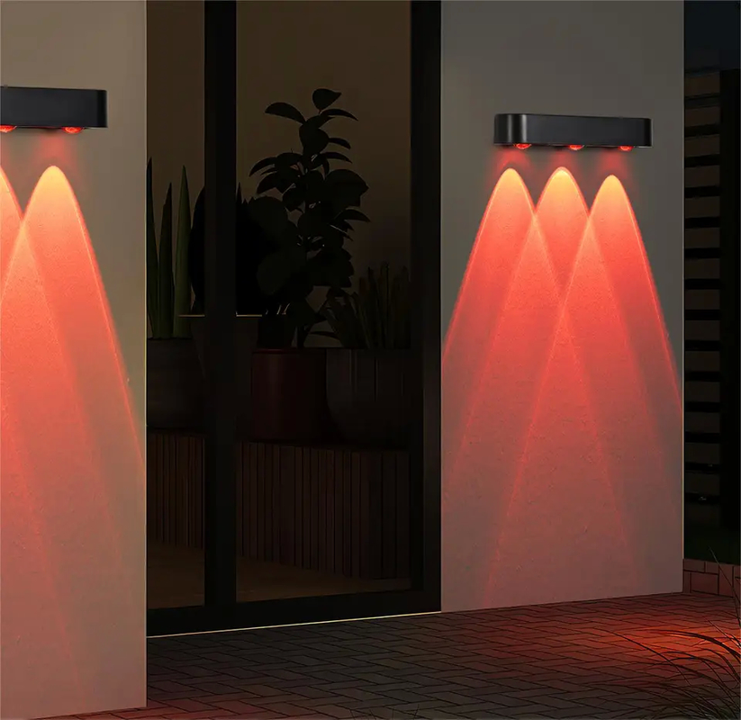 Energieeinsparende 3-LED-Wandlampe mit 205*50*38mm Größe
