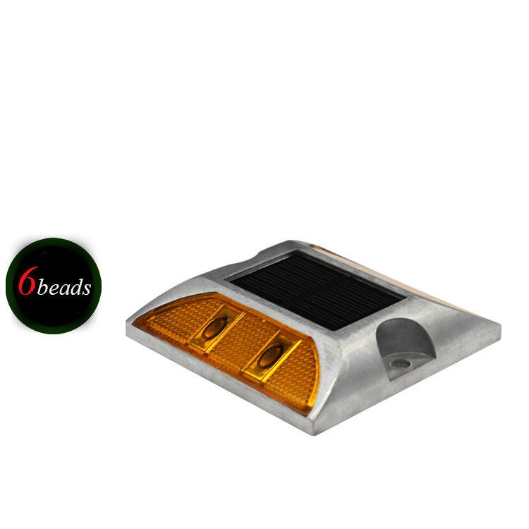Reflektierende Solar-LED-Straßenmarkierung Leuchte Stammlampe Blinkende Solar-Straßenstamm