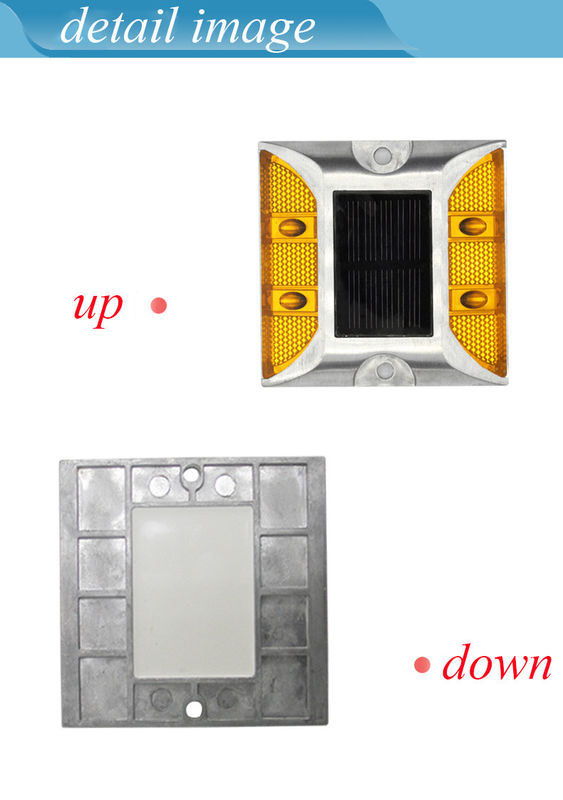 Reflektierende Solar-LED-Straßenmarkierung Leuchte Stammlampe Blinkende Solar-Straßenstamm