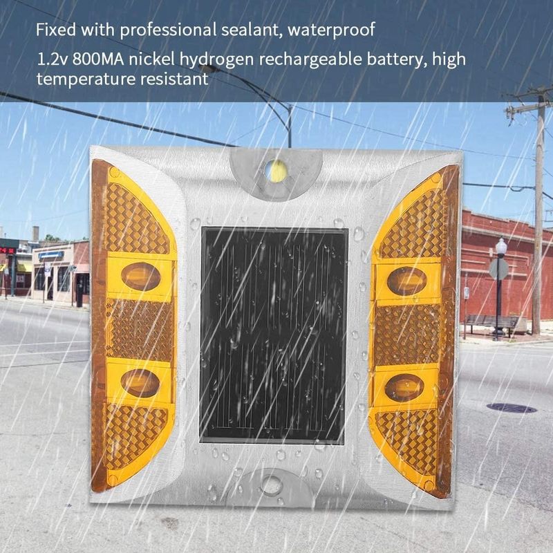 Solarstraßenstiel mit 103*106*24mm Größe und LED-Reflexionslicht 330g