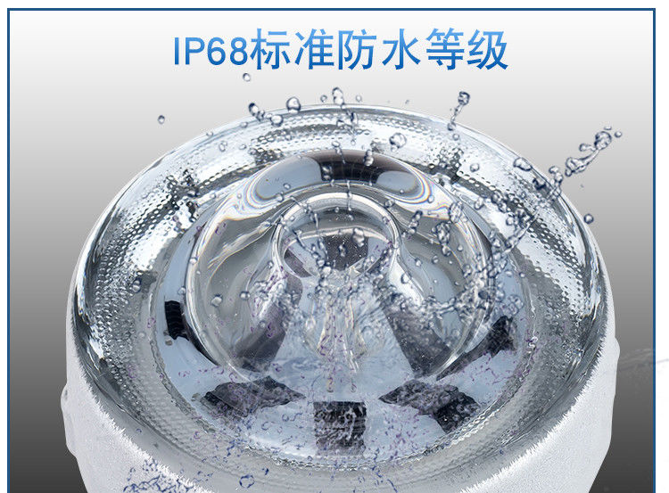 360 Grad gehärtetes Glas Solarstrom LED Straßenstiel Straßenstiel Warnung Bürgersteig Straßenstiel