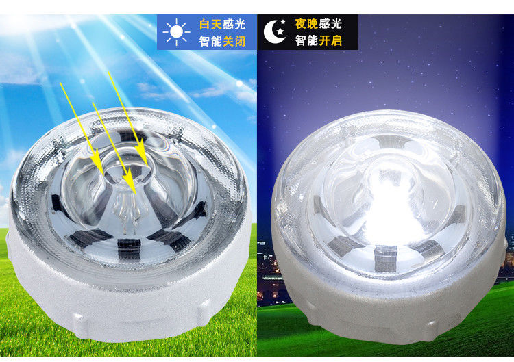 360 Grad gehärtetes Glas Solarstrom LED Straßenstiel Straßenstiel Warnung Bürgersteig Straßenstiel