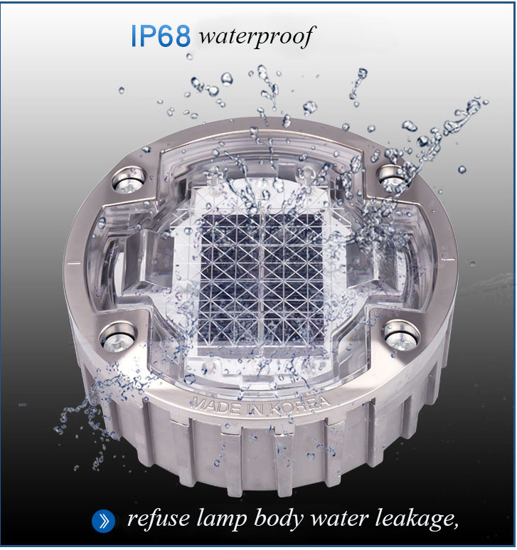 Ni-Mh Batteriebetriebene Solar-LED-Stud für optimale Straßensicht und Leistung