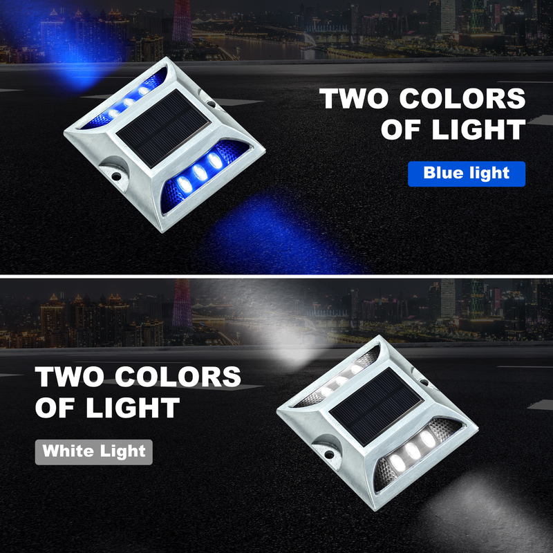 Kompakte LED-Solarstraßenmarker für Autobahnen/Straßen/Fahrbahnen mit Aluminiumlegierung PC
