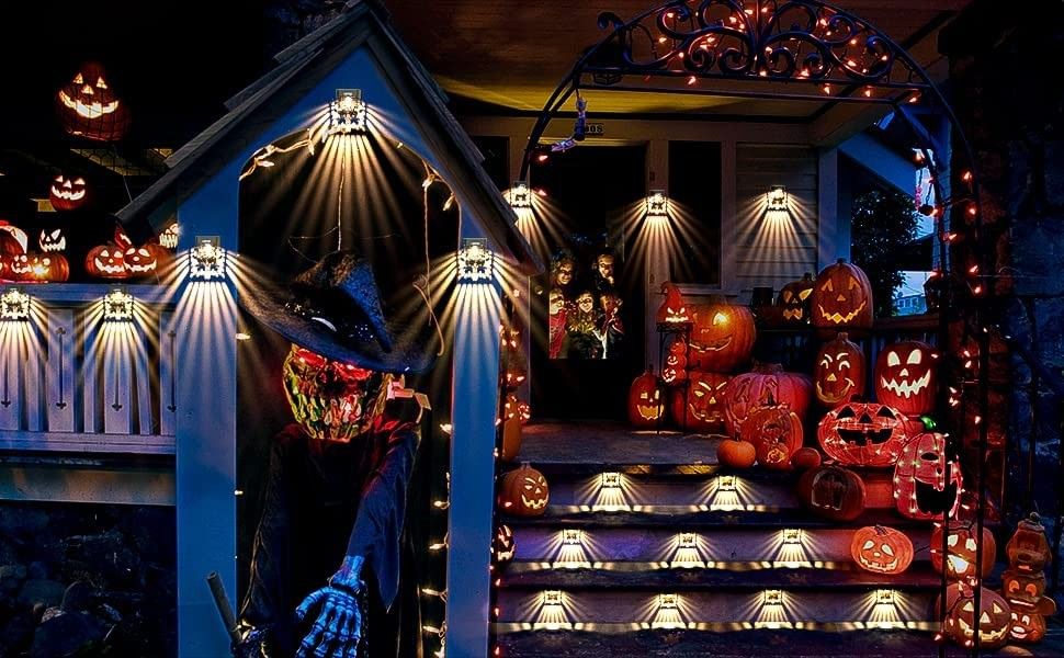 Solarbetriebene LED-Gartenleuchten mit monokristallinem Silizium-Panel in warmem/kühlen Weiß/RGB