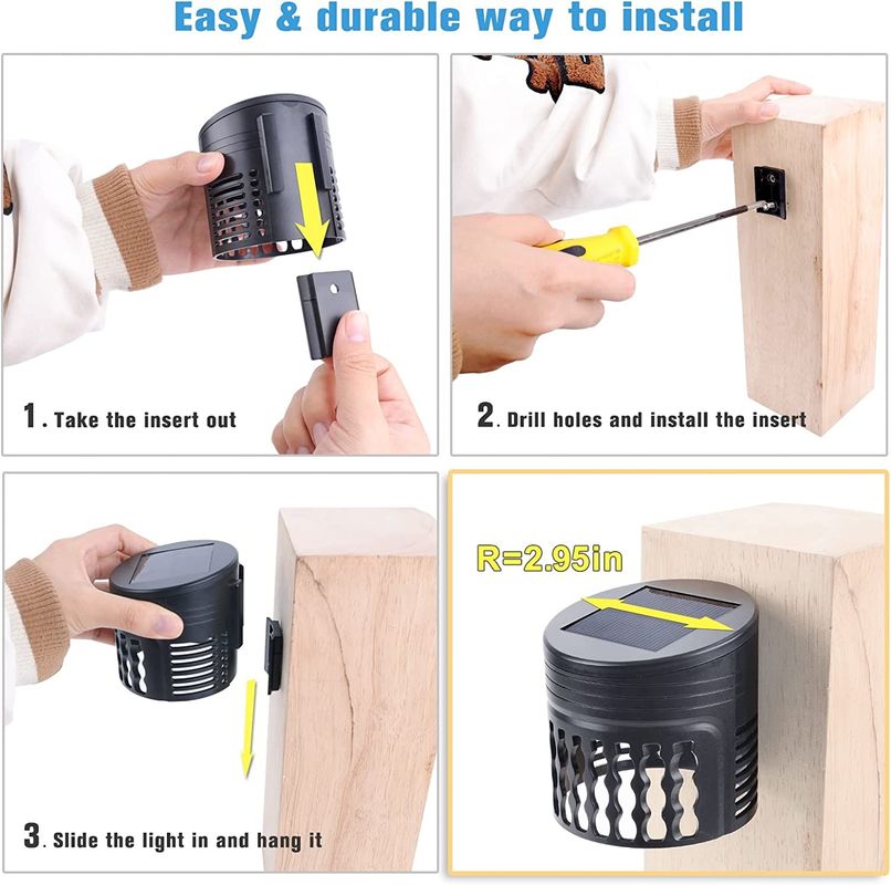 Sonnenlampen mit 20-stündiger Arbeitszeit und warmer weißer LED-Beleuchtung