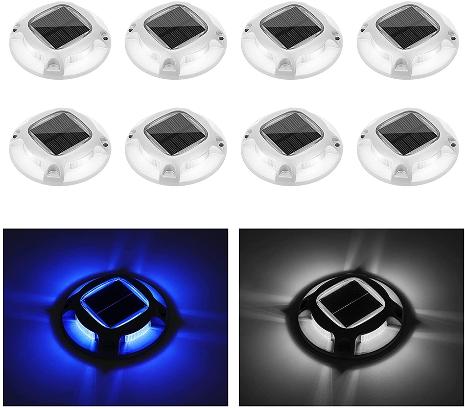 Wasserdichte Solardeckleuchten IP67 LED Solardockleuchten für Außenbeleuchtung