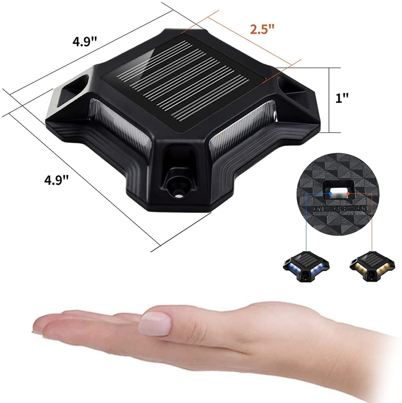 Bule/Kaltweiß Solarlicht mit 1,2 V/600 MAH Ni-Mh-Batterie