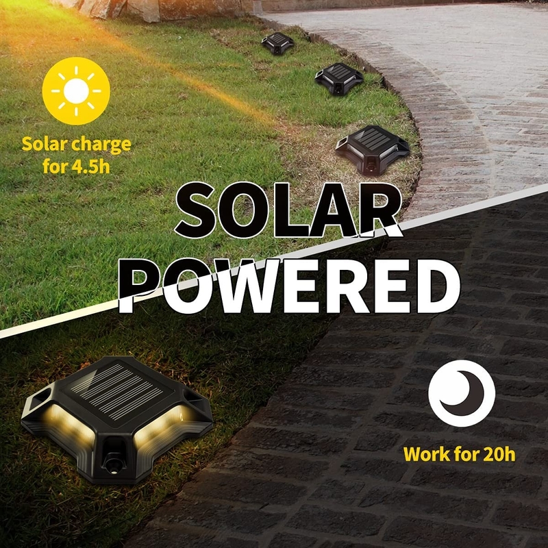 Bule/Kaltweiß Solarlicht mit 1,2 V/600 MAH Ni-Mh-Batterie